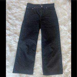 Cropped Wide Leg Pants